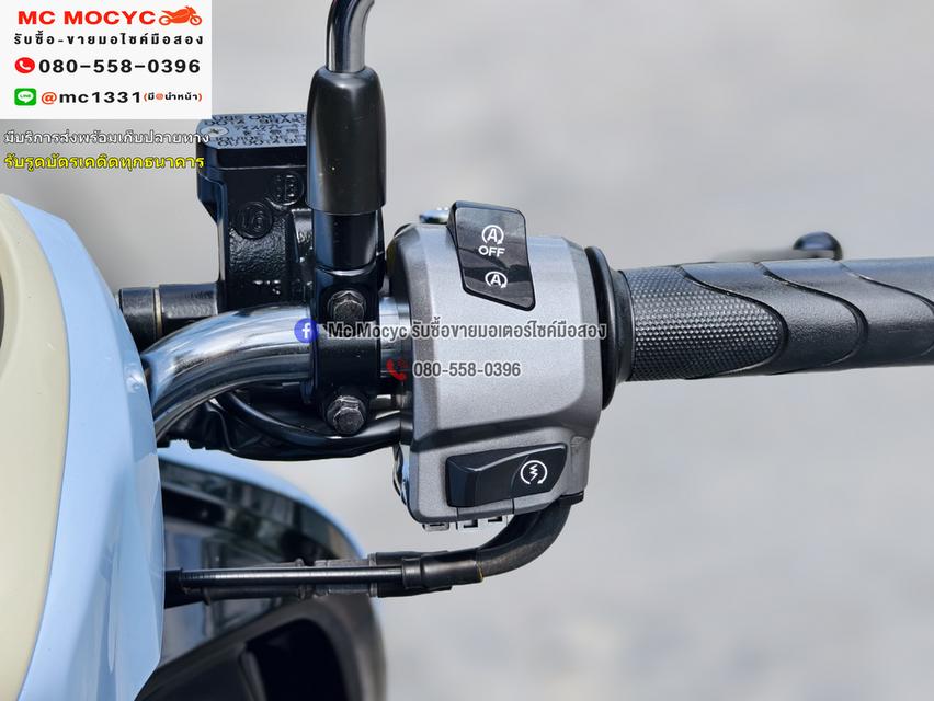 Scoopy i 2023 วิ่ง4000โล รถบ้านมือเดียว เครื่องท่อเดิม กุญแจบุคเซอวิสครบ เล่มเขียวชุดโอนครบ No1300 7