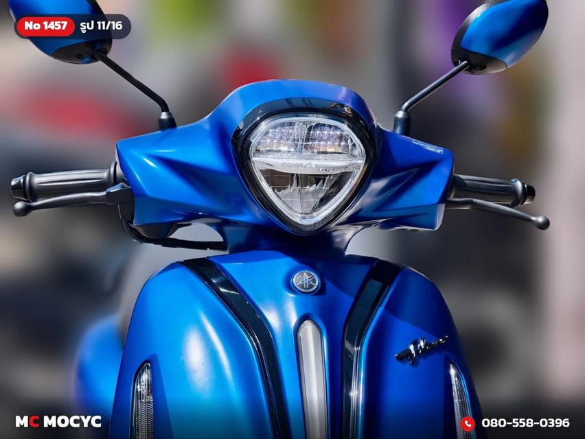 Yamaha Grand Filano Hybrid 2024 วิ่ง8000โล รถบ้านมือเดียวเครื่องท่อเดิมๆ กุญแจบุคเซอวิสครบ No.1457 รูปที่ 12
