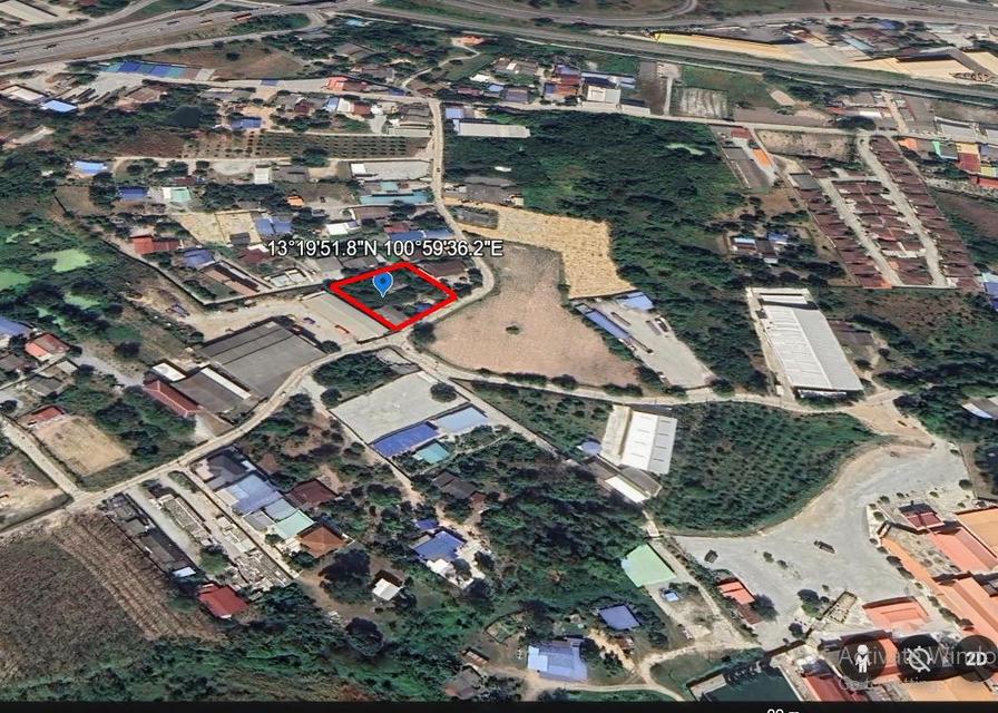 ที่ดินผังสีชมพู หนองข้างของ ชลบุรี 3