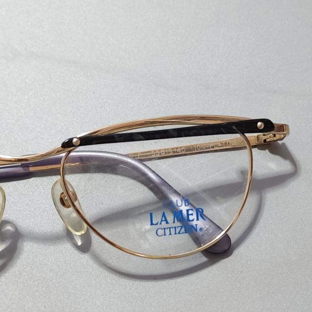กรอบแว่นตาวินเทจ ญี่ปุ่น ยุค 80,90 ไทเทเนี่ยมเกรดพรีเมี่ยม น้ำหนักเบา by Citizen เก่าเก็บไม่ผ่านการใช้งาน ทรงสวยคลาสสิค รูปที่ 17