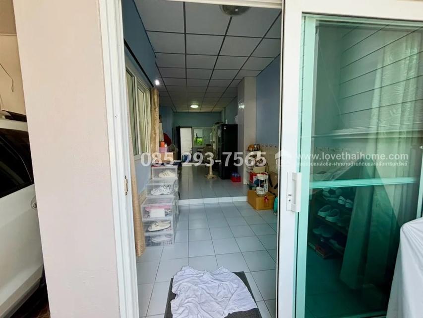 ขายทาวน์เฮ้าส์ 2 ชั้น หมู่บ้านเบญจพฤกษ์ รังสิต-คลอง 5 ถนนรังสิต-นครนายก พื้นที่ 18.3 ตารางวา บ้านพร้อมอยู่ ใกล้ม.เทคโนโลยีราชมงคลธัญบุรี คลอง 6 5