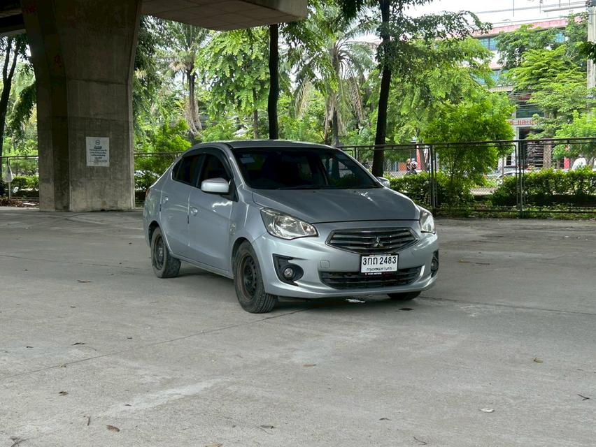 ขายรถ Mitsubishi Attrage 1.2GLX ปี 2014 สีเทา เกียร์ออโต้