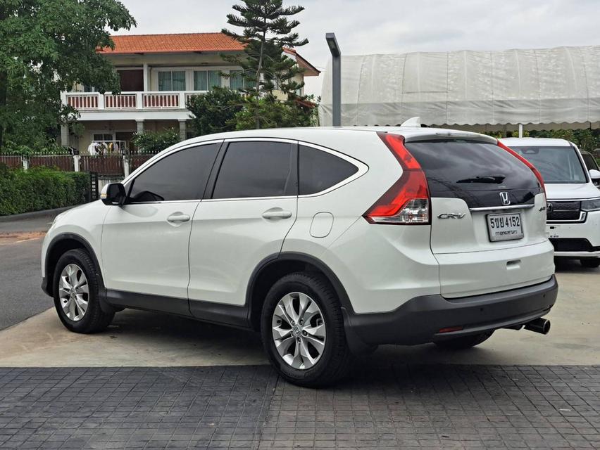 2013 Honda CRV 2.0E 4WD top AT สีขาว 4