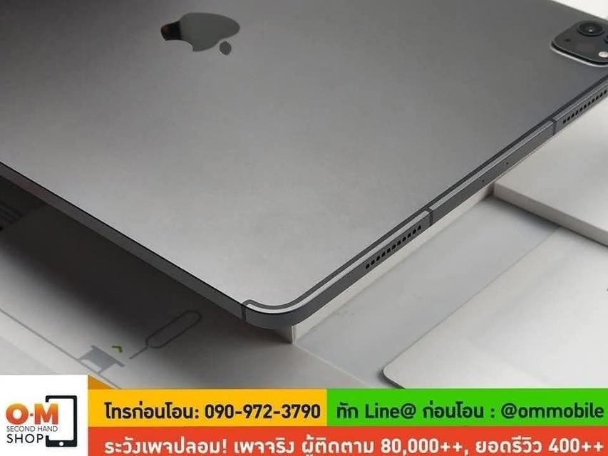 ขาย/แลก iPad Pro 12.9 Gen5 M1 128GB Cellular + Wifi ศูนย์ไทย สุขภาพแบต 100% สภาพสวยมาก ครบกล่อง เพียง 24,990 บาท 7