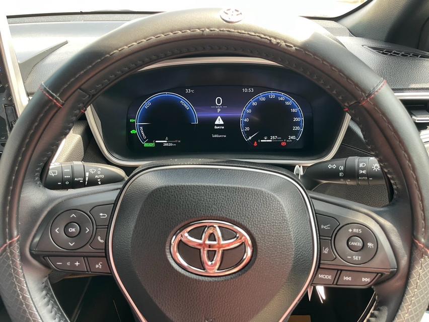 Toyota Cross 1.8 Hybrid Premium safety top (mnc) สีดำ ปี 2024 รูปที่ 16