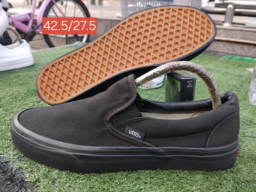 VANS SLIP-ON EUR 42.5/27.5สวยไม่มีตำหนิ490ส่งฟรี