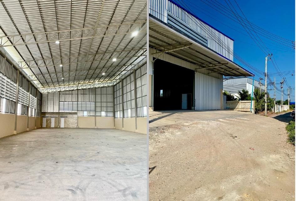 ให้เช่าโกดัง พร้อมสำนักงาน สภาพใหม่ / พื้นที่ 800 ตารางเมตร ถนนพระราม 2 ซอยบางกระดี่ 30 เข้าซอยไม่ลึก 9