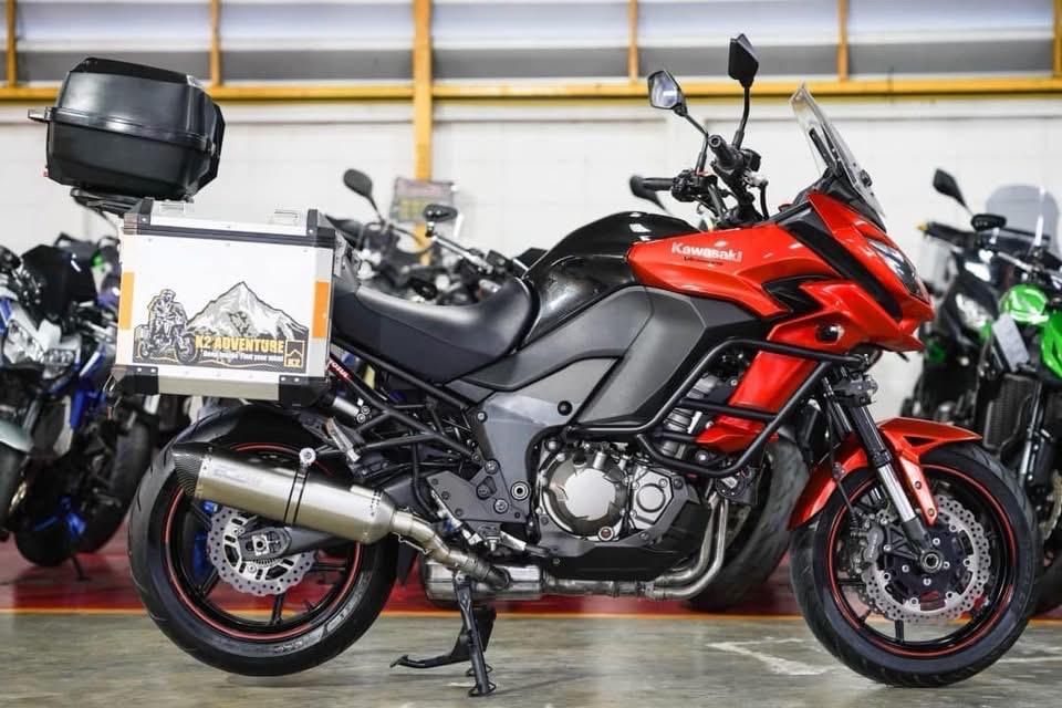 พร้อมปล่อยรถ Kawasaki Versys