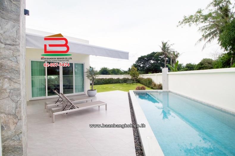 Pool villa เทอร์ร่า เดอะไพรเวซี่ (Terra The Privacy) เนื้อที่ 148 ตร.ว ซอยหัวหิน 112 ตำบลทับใต้ อำเภอหัวหิน ประจวบคีรีขันธ์ 2