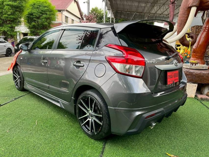 รถToyota YARIS ตัว E เครื่อง1.2cc.ปี2014 ไมล์แท้ 176,xxx กม. เครื่องเบนซิน เกียร์AUTO ฟรีดาวน์ 8