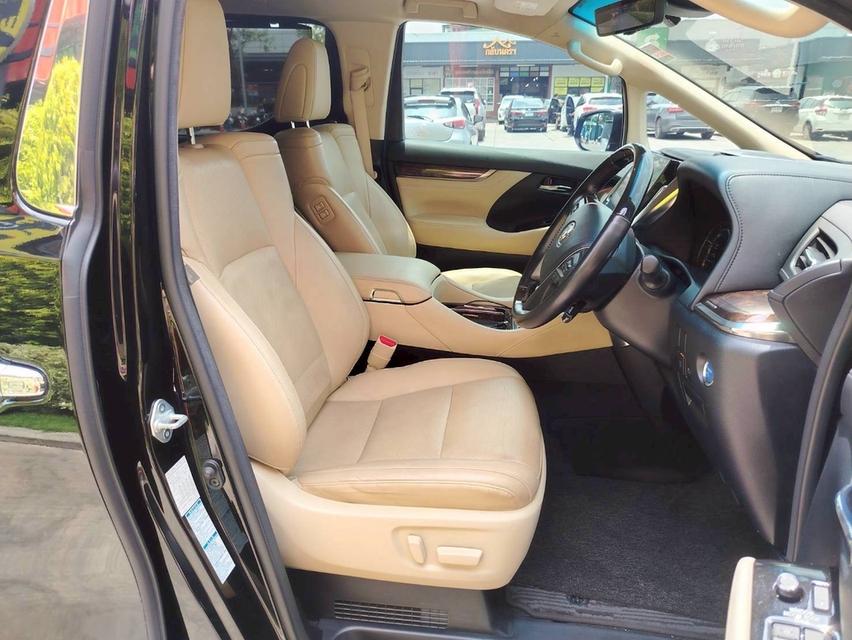 รหัสรถ QT8999 TOYOTA​ ALPHARD​ 2.5​ HYBRID สีดำ ปี2021 9