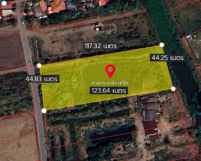 ขายที่ดินบางขวัญ 3 ไร่ ติดคลองติดถนนลาดยาง ใกล้ถนนวงแหวน365-8กม. เมืองฉะเชิงเทรา 4