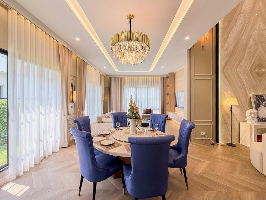 ขาย / ให้เช่า บ้านหรูสไตล์คฤหาสน์ นาราสิริ กรุงเทพกรีฑา บ้านเดี่ยว 2 ชั้น Ultra Luxury Collection จากแสนสิริ ที่ดิน 152 ตรว. พื้นที่ใช้สอย 495 ตรม. 5