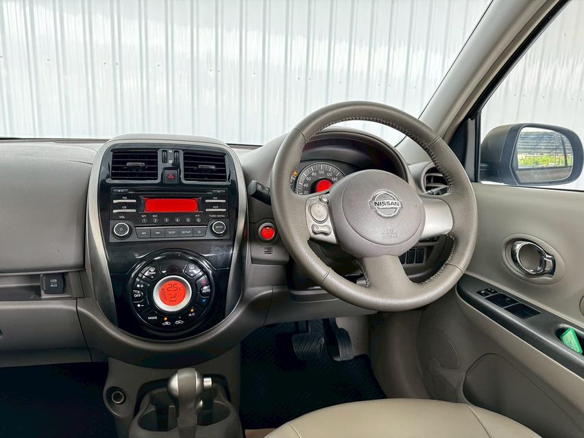 Nissan March 1.2VL เบนซิน เกียร์ออโต้  ปี2013จด2015 13