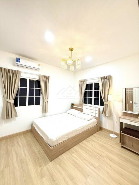 ให้เช่าบ้านแฝด 2 ชั้น 161 ตรม 4 ห้องนอน Golden Neo สุขุมวิท-ลาซาล (สุขุมวิท 113) บ้านหรูสไตล์อังกฤษ ใกล้ Central บางนา ต 7