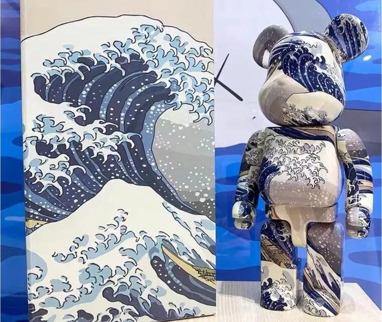 400% Bearbrick Surfing (The Great Wave) 3