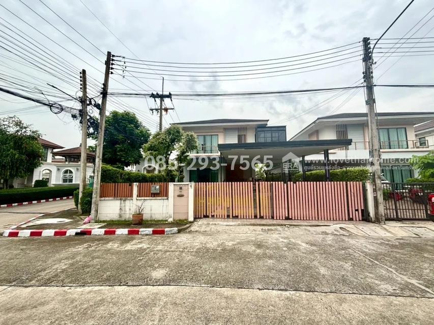ขายบ้านเดี่ยว 2 ชั้น หมู่บ้านสถาพร รังสิต คลอง4 พื้นที่ 73 ตรว หลังมุม ต้นโครงการ พร้อมเข้าอยู่ ทำเลดีเยี่ยม ติดโลตัส คลอง4 2