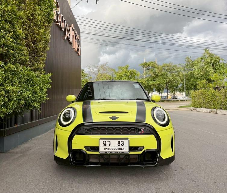 Mini Cooper s Convertible รุ่นพิเศษ Sidewalk Edition ปี 2022 สี Zesty Yellow