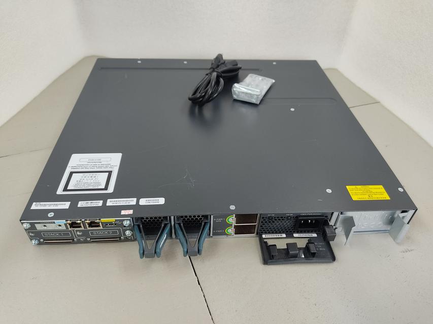 Cisco WS-C3750X-48T-S สินค้ามือสอง ทดสอบแล้ว ประกัน 1 ปี จากผู้ขาย 2