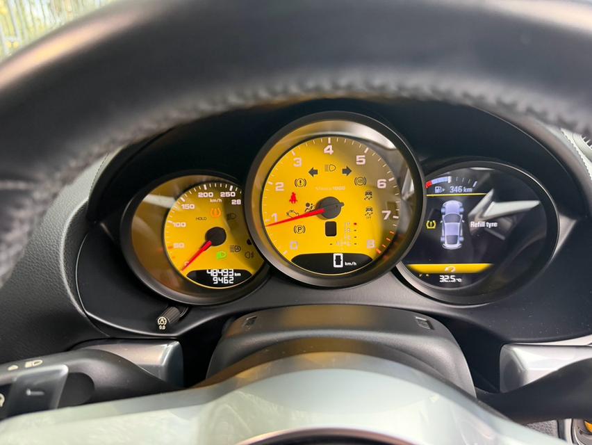 PORSCHE 718 CAYMAN 2.0 Turbo 2018 สีดำ WRAP สีเทา ชุดแต่ง GT4 RS รอบคัน รถสวยสุด ออฟชั่นล้น รูปที่ 7