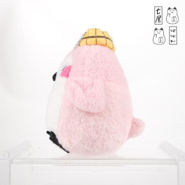 ตุ๊กตา นก・เพนกวิน・ออนเซ็น・ชมพู =͟͟͞🐧🇯🇵 Pink Pengiun ・Mascot 15 cm ✅ No Brand・Pengiun Onsen・Plush ❄️✨