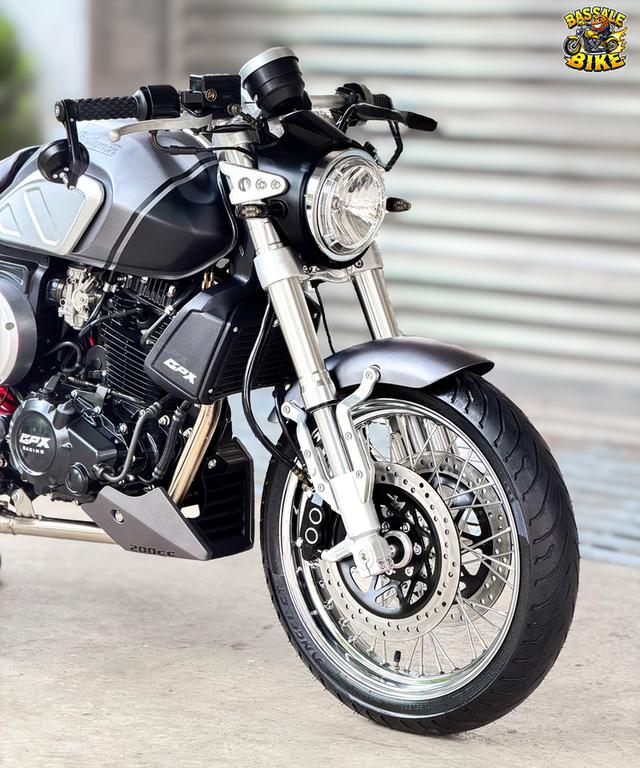 ❗️รถมือ 1 ค้างสต๊อก ไม่ผ่านการใช้งาน ❗️ 💰 34,900 ฿.- 💰 ราคาเงินสดเท่านั้น GPX GENTLEMAN200 รูปที่ 6