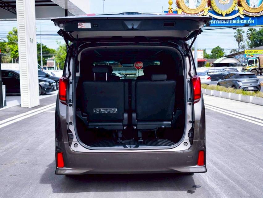 รหัสรถ KPV4468 2021 TOYOTA ALPHARD 2.5 SC PACKAGE สีน้ำตาล 14