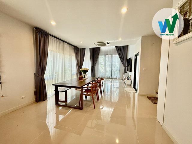 ขายบ้านเดี่ยว โครงการแสนสิริ 4 ห้องนอน  4ที่จอดรถ ต่อเติมครบ ใกล้สนามบิน 2