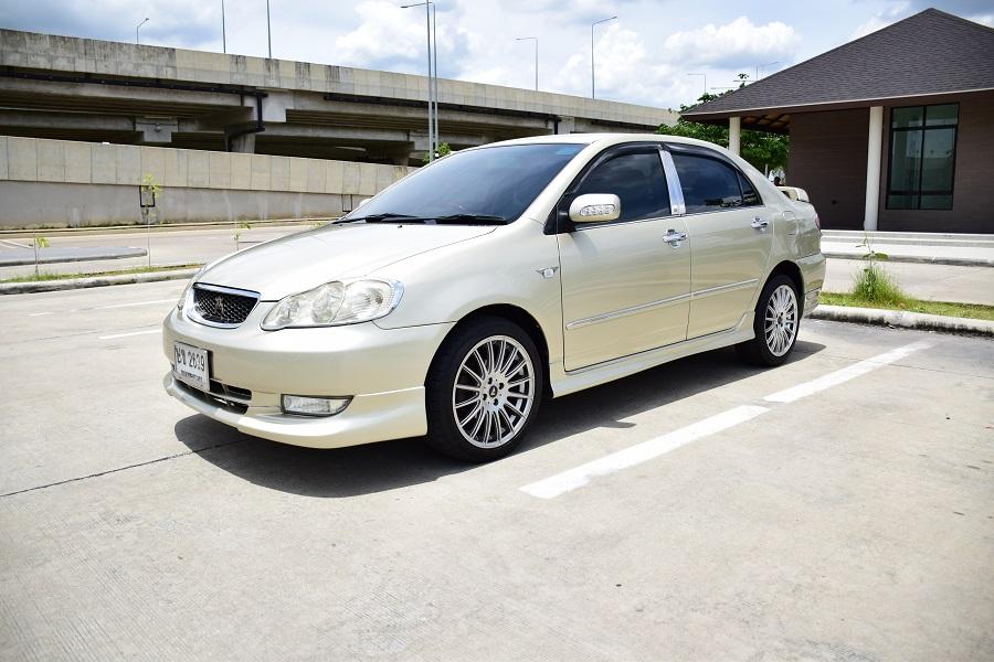 ขายเพียง 87000 บาท TOYOTA ALTIS 1.8G ตัวท็อป ออโต้ แอร์จอ เบาะหนังแท้ลายไม้ CD ABS AIRBAG รีโมท ดิส4ล้อ ขับช่วงล่างแน่นโทร 0957401229 ไอดีไลน์ UTBP 