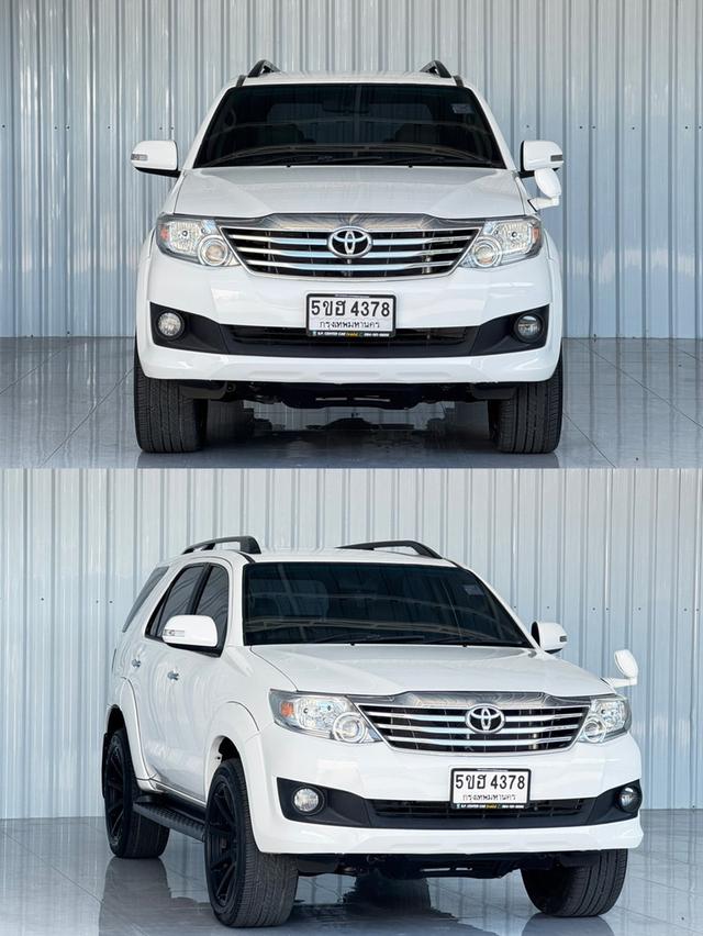 รถมือเดียว เบนซิน Fortuner 2.7V พร้อมใช้