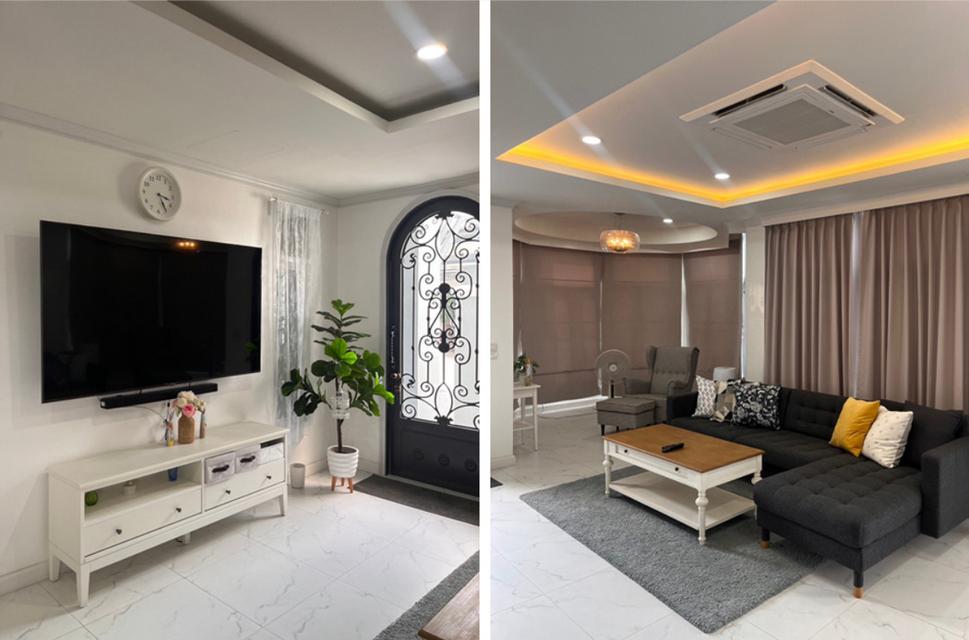 ให้เช่าบ้านสวย Pool Villa ตกแต่งใหม่ 120 ตารางวา 3 ห้องนอน 3 ห้องน้ำ ภัสสร 10 สุวินทวงศ์ เขตหนองจอก ใกล้รถไฟฟ้าสีชมพู สถานีมีนบุรี 5