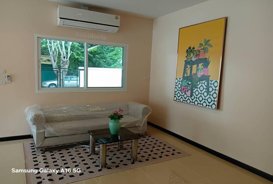 บ้านเช่าซอยสามัคคี บ้านเช่าประชานิเวศน์ AH604 ให้เช่าบ้านเดี่ยวชั้นเดียว เฟอร์นิเจอร์ครบ พร้อมอยู่ ประชานิเวศน์2 ซอยสามัคคี จดบริษัทได้
