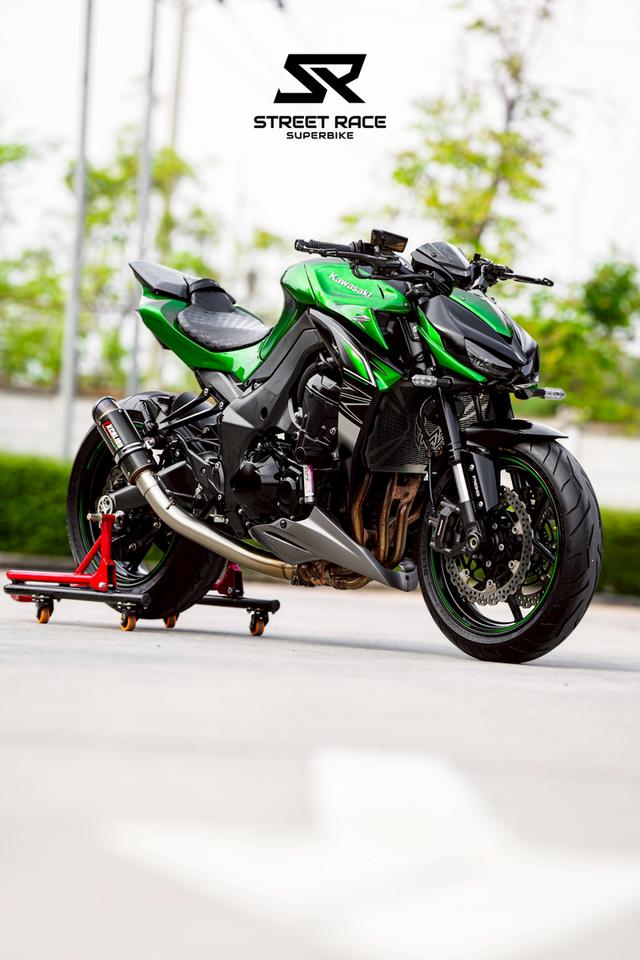 Z1000 2017 (Registered 2019) – Green & Black Beast 7