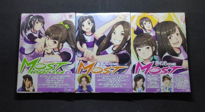 สินค้าใหม่ กล่อง Box Set BNK48 Comic Most Dream + หนังสือการ์ตูน 3 เล่มจบ + สติ๊กเกอร์ 3