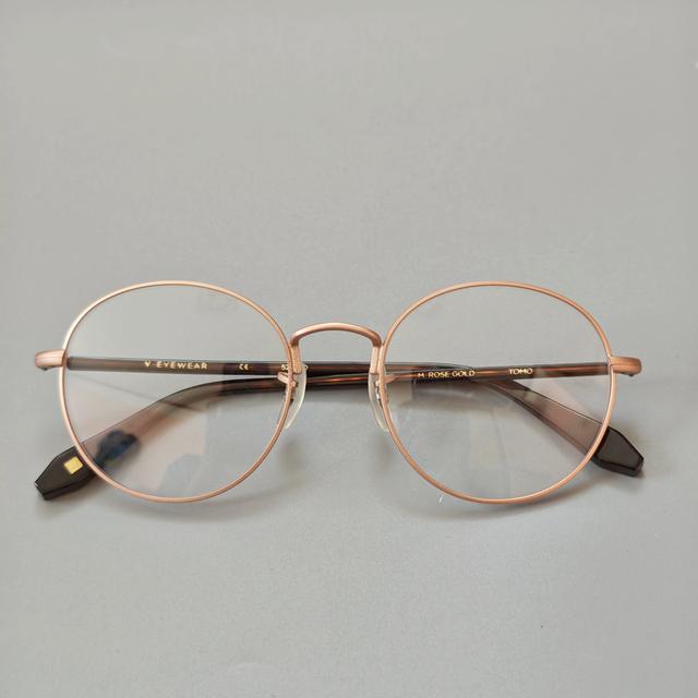 กรอบแว่นตาวินเทจญี่ปุ่น เก่าเก็บไม่ผ่านการใช้งาน ทรงสวยคลาสสิค ค่าส่ง50
