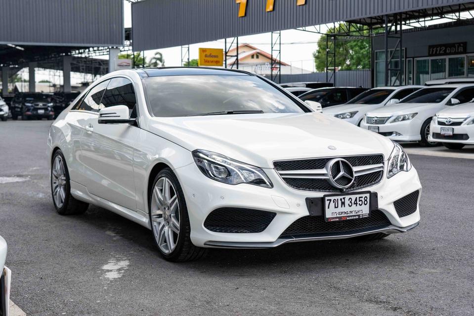 (แจ้งรหัสรถ NP3458) 🚘 BENZ E200 COUPE AMG DYNAMIC 2014
