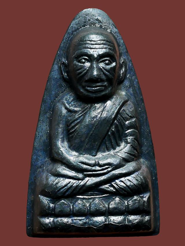 หลวงปู่ทวดเตารีด หลังหนังสือใหญ่ วัดช้างให้ ปี 2505...เก่า เดิมๆ  สวยแชมป์ รูปที่ 2