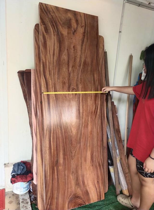 หน้าท๊อปไม้แผ่นเดียว ก65cmx200cm (สั่งผลิตสินค้าได้ตลอด)