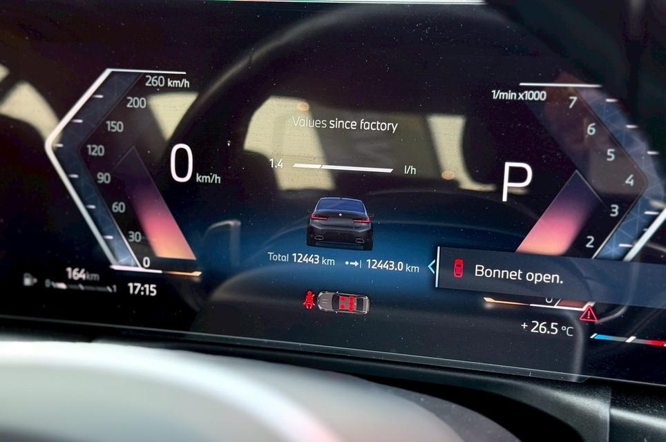 ปี 2024 BMW SERIES 3, 320Li M Sportโฉม G28 ปี20-ปัจจุบัน (Lci 1) สีเทา จดทะเบียนปี2025 รูปที่ 11