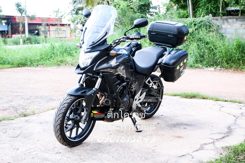 cb500x สภาพสวย พร้อมปี๊บ 3 ใบ 6