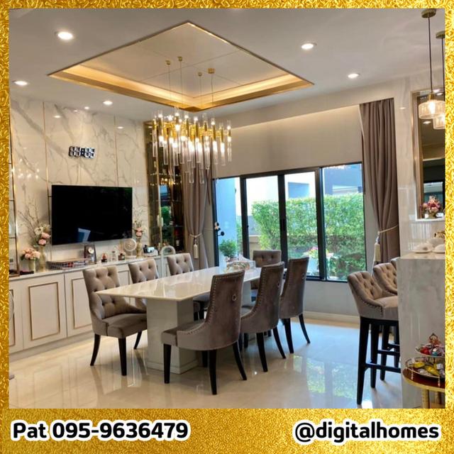 รูป ให้เช่า บ้านเดี่ยว 2 ชั้น 4 ห้องนอน ตกแต่งเรียบหรู Modern Luxury Burasiri Pattanakarn 399 ตรม. 150 ตร.วา ใกล้ Airport Ra 6