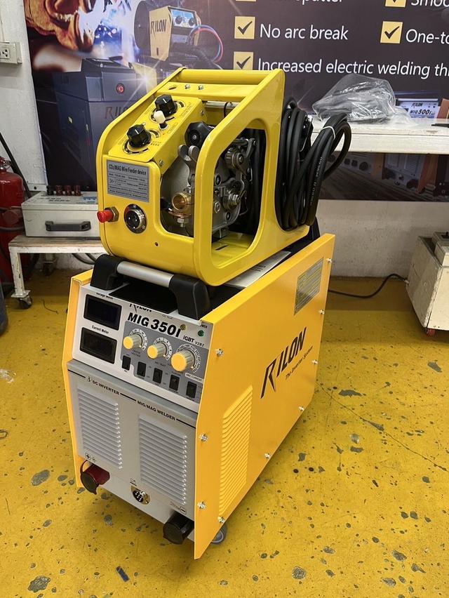 MIG350I 380V RILON เครื่องเชื่อมซีโอทู ฟีดแยก เชื่อมฟักซ์คอร์