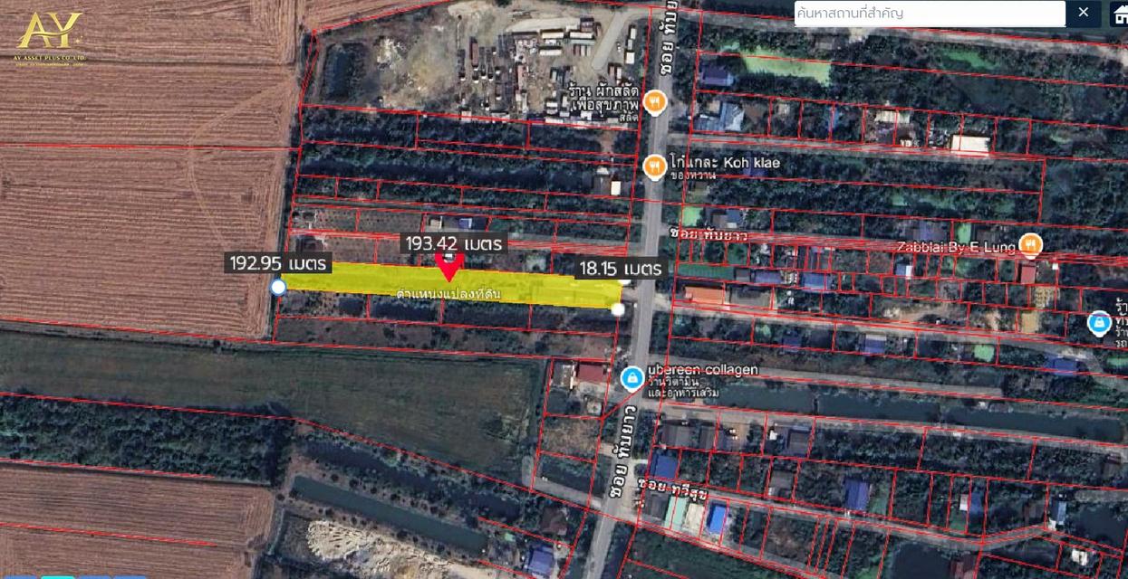 ขายที่ดิน ติดถนนทับยาว 765ตรว.พร้อมสิ่งปลูกสร้าง 3