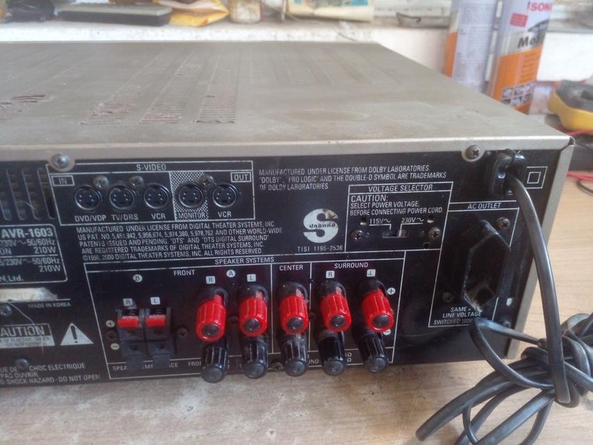 Avr denon avr1603 5.1 มือ2 รูปที่ 2