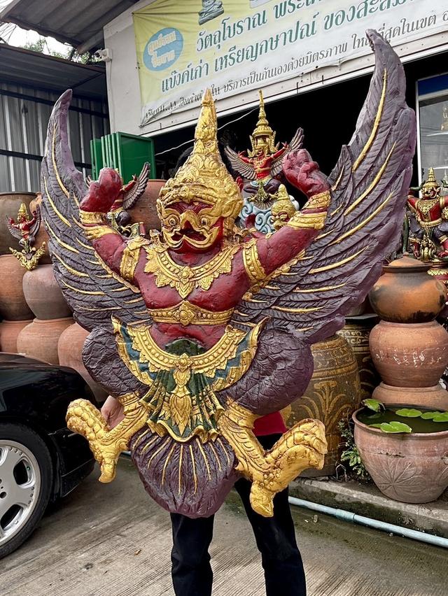 พญาครุฑองค์ใหญ่ ครุฑแขวนผนัง ขนาด1เมตร ครุฑสุบรรณ