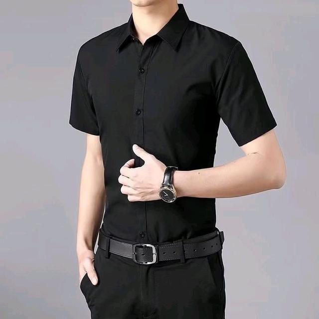 เสื้อเชิ้ตแขนสั้น แฟชั่น รูปที่ 2