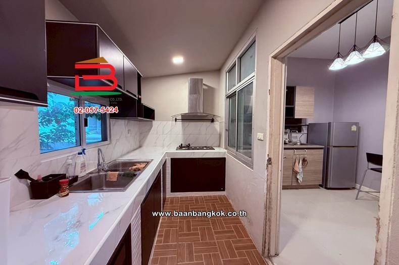 บ้านเดี่ยว เนื้อที่ 54 ตร.ว. หมู่บ้านบ้านธรรมชาติ 2 (ซอย 4) (ไทรม้า ซอย 11) ถนนรัตนาธิเบศร์ ตำบลไทรม้า อำเภอเมืองนนทบุรี นนทบุรี 9