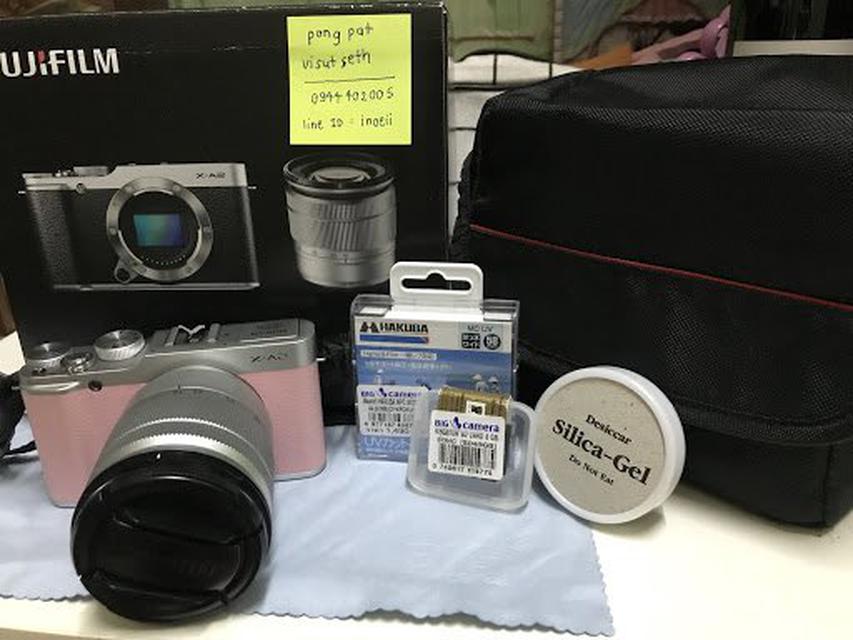 ขาย Fuji X-A2 (Pink Color สีหายาก) + Lens kit 16-50 mm 1