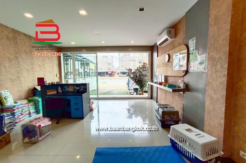 อาคารพาณิชย์ หลังริม เนื้อที่ 29.2 ตรว. ไสวประชาราษฎร์ (รังสิตคลอง4) ต.บึงยี่โถ อ.ธัญบุรี จ.ปทุมธานี