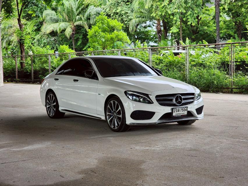 ขายรถ Benz C350e Hybrid W205 ปี 2017 สีขาว เกียร์ออโต้